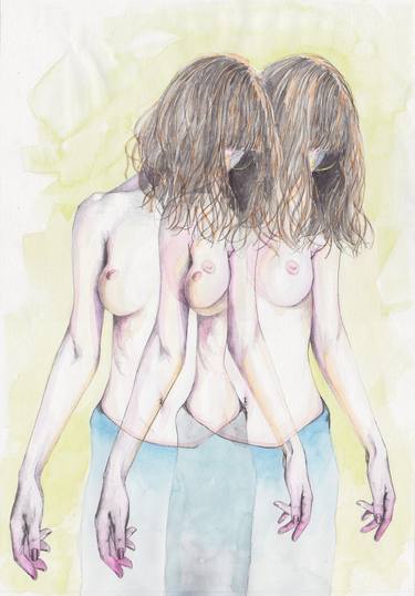 Print of Body Drawings by Zoe Lunar