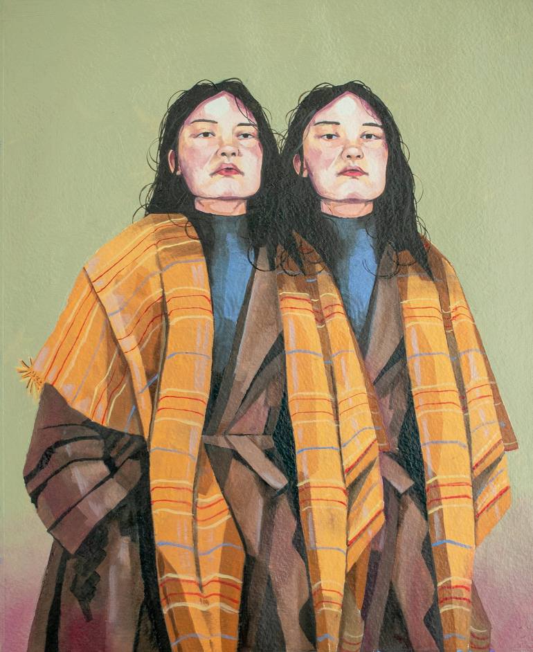 Print of Surrealism Women Paintings by Zoe Lunar
