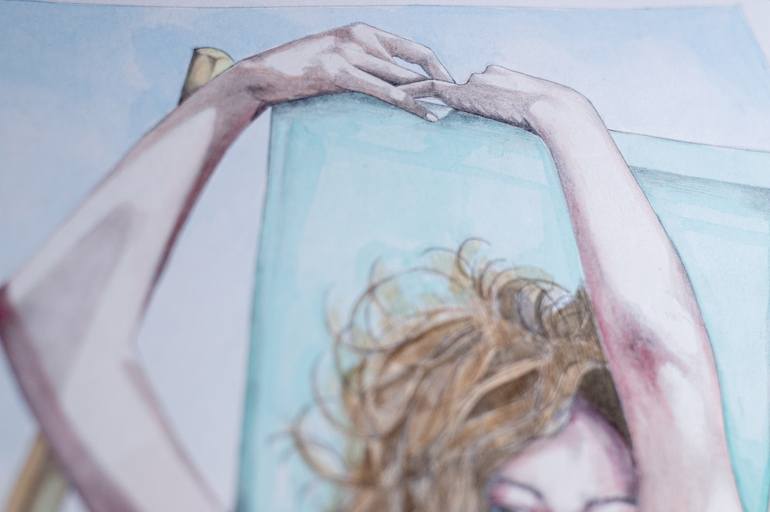 Original Surrealism Women Mixed Media by Zoe Lunar