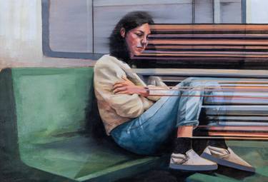 Original Figurative People Paintings by Zoe Lunar