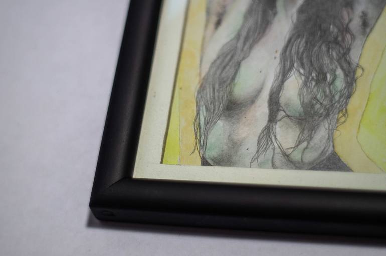 Original Illustration Nude Drawing by Zoe Lunar