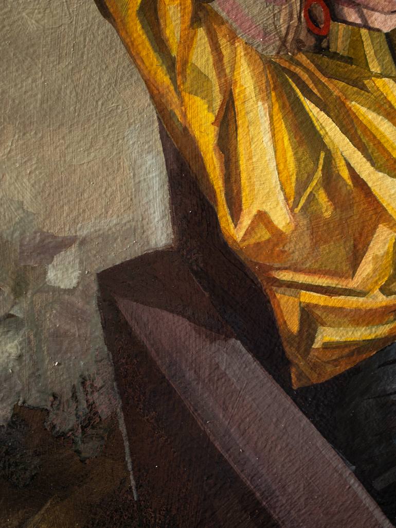 Original Realism Women Painting by Zoe Lunar