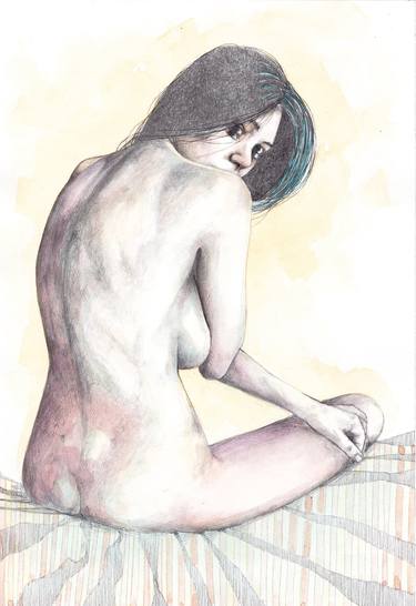 Original Nude Paintings by Zoe Lunar