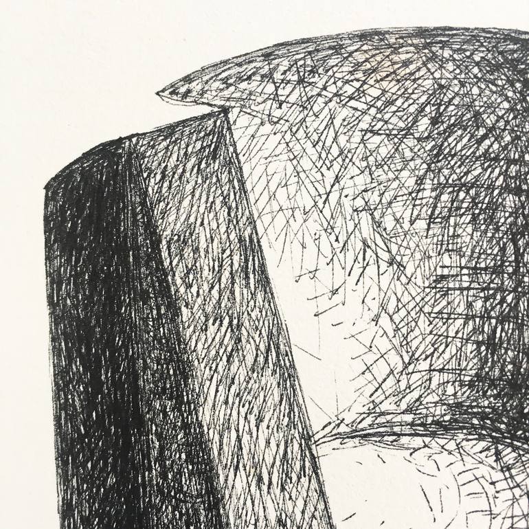 Original Contemporary Architecture Drawing by Sara Antunes