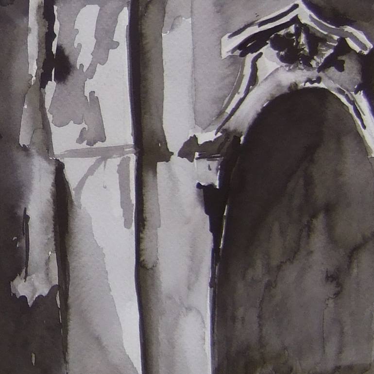 Original Contemporary Architecture Drawing by Sara Antunes