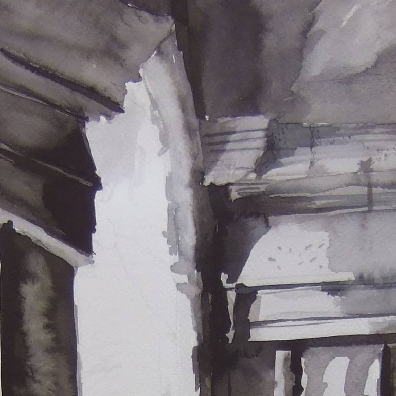 Original Contemporary Architecture Drawing by Sara Antunes