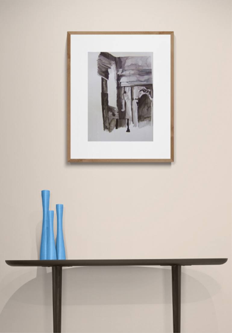 Original Contemporary Architecture Drawing by Sara Antunes
