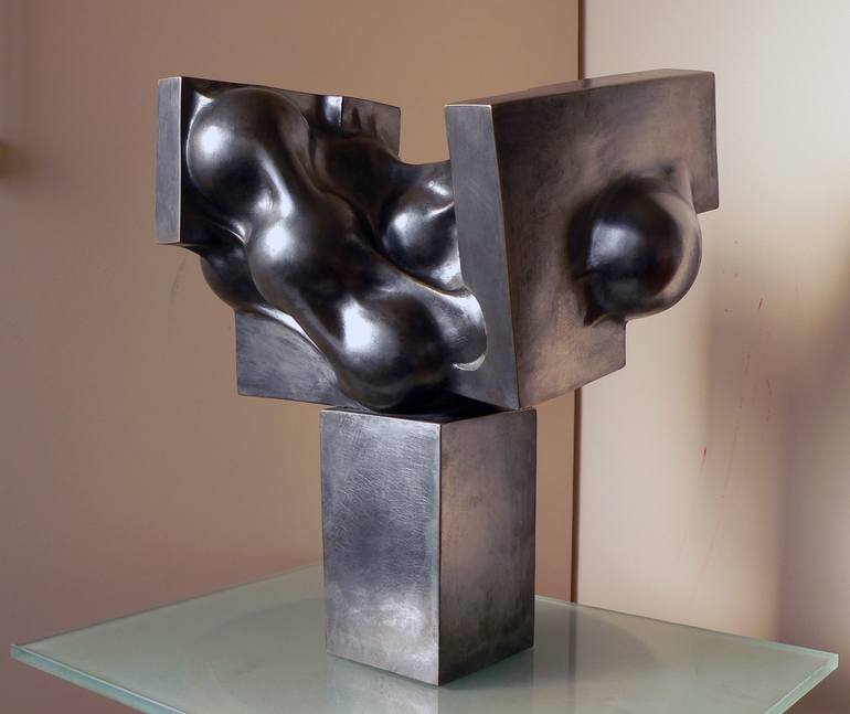 Original Fine Art Abstract Sculpture by Kamen Tanev