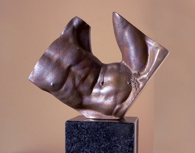 Original Abstract Body Sculpture by Kamen Tanev