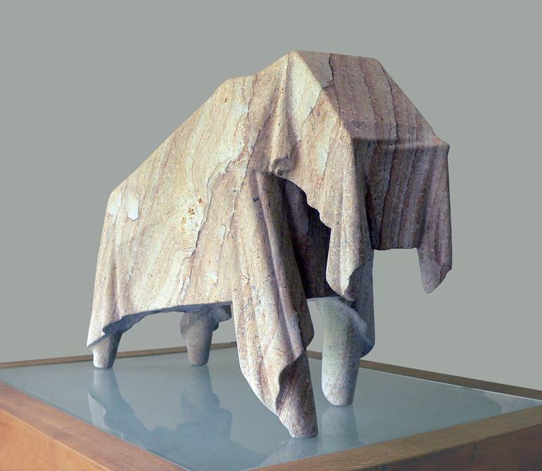 Original Abstract Animal Sculpture by Kamen Tanev