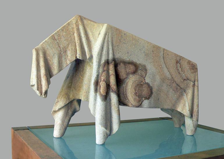 Original Abstract Animal Sculpture by Kamen Tanev