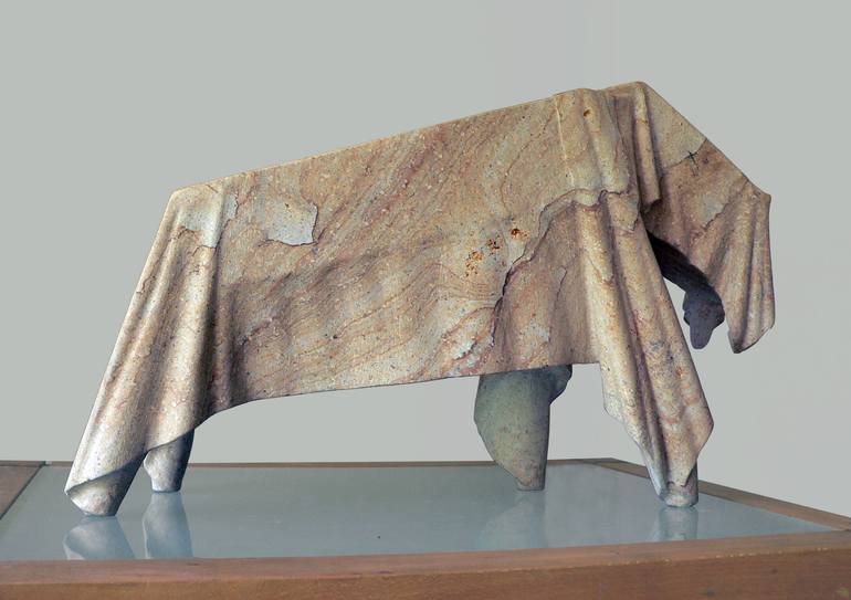 Original Abstract Animal Sculpture by Kamen Tanev