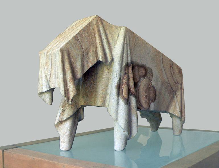Original Abstract Animal Sculpture by Kamen Tanev