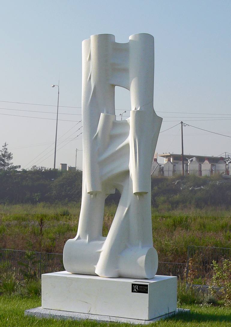 Original Conceptual Abstract Sculpture by Kamen Tanev