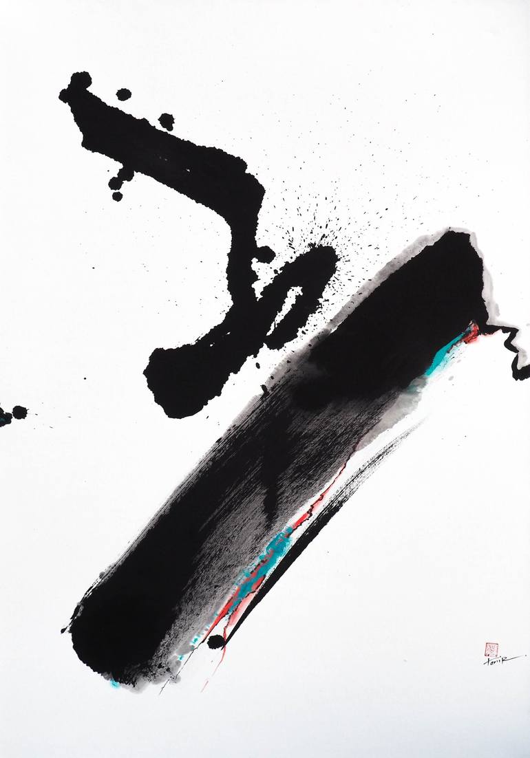 Print of Abstract Paintings by Samandbadraa Tamir Purev