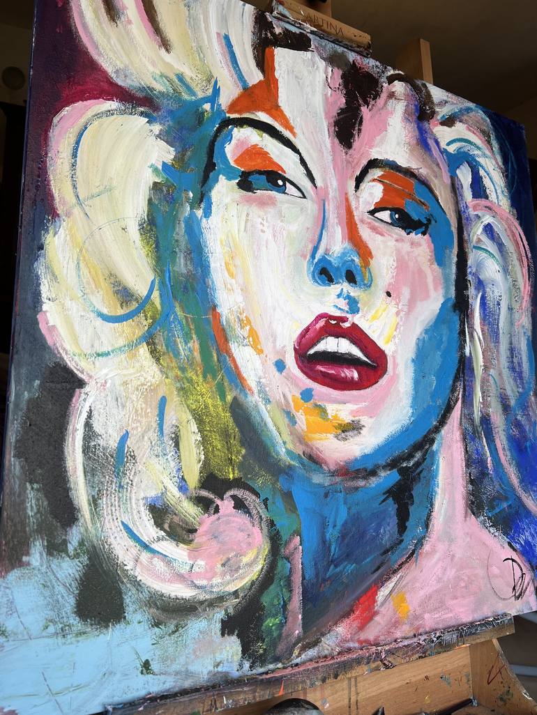 Original Pop Culture/Celebrity Painting by David Harianna