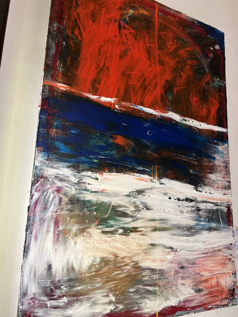 Original Abstract Painting by David Harianna