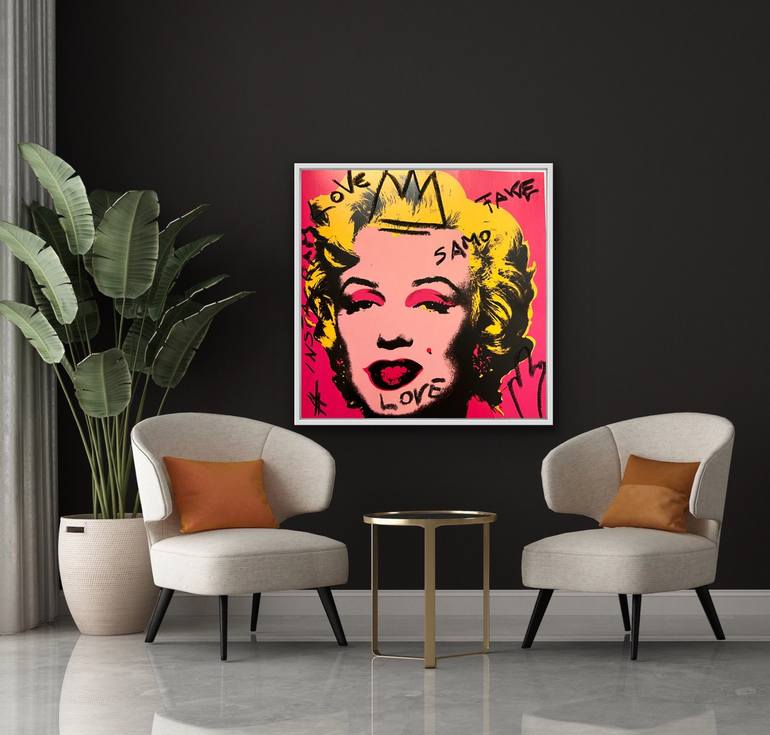 Original Pop Art Pop Culture/Celebrity Printmaking by David Harianna