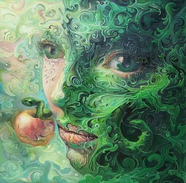 Original Surrealism Classical Mythology Paintings by Irina Fedorova