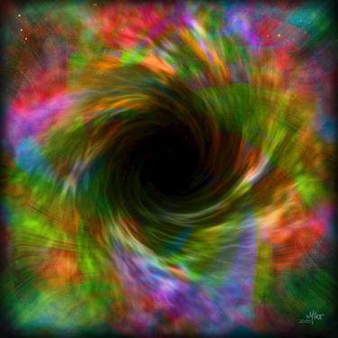 Miko-Digipainting "0147 The black hole 2020" thumb