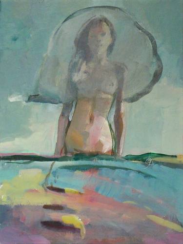 Original Expressionism Women Paintings by Marcella Casu