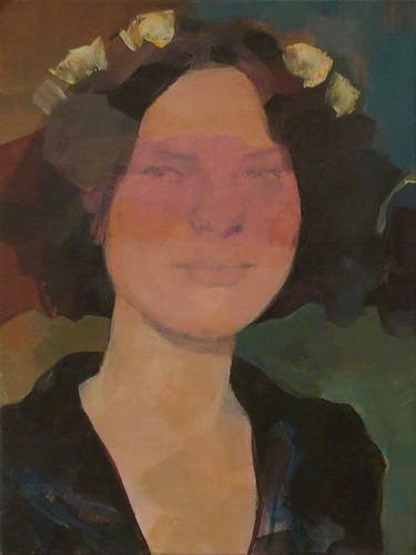 Original Expressionism Portrait Paintings by Marcella Casu