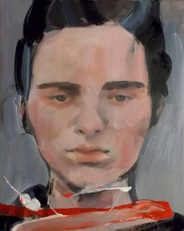 Original Conceptual Portrait Paintings by Marcella Casu