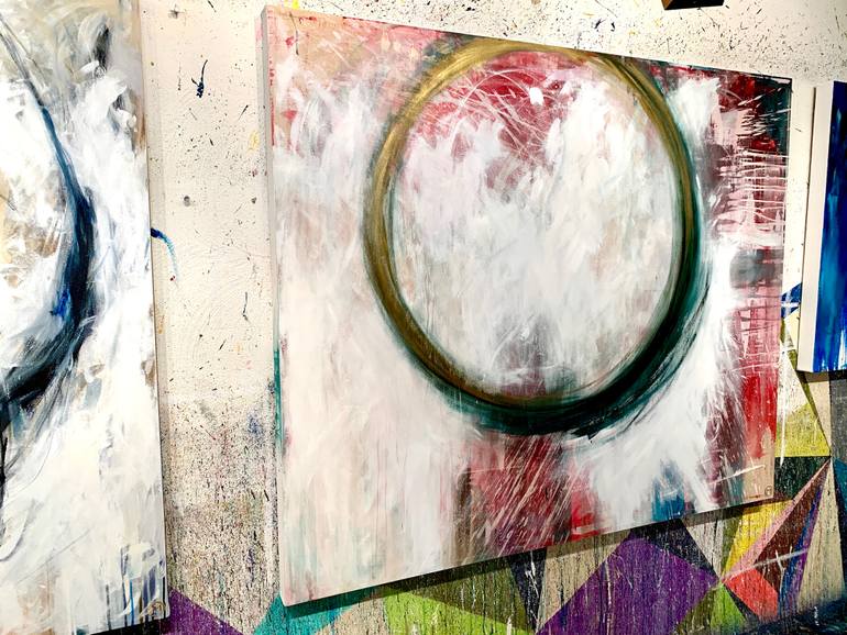 Original Expressionism Abstract Painting by Meredith Bingham