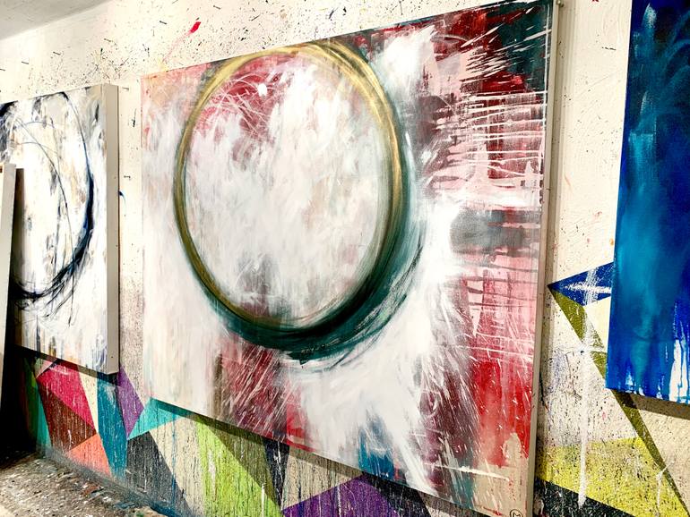 Original Expressionism Abstract Painting by Meredith Bingham
