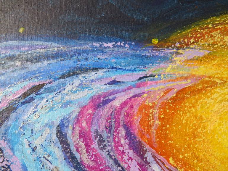 Original Abstract Painting by Dmytro Yeromenko