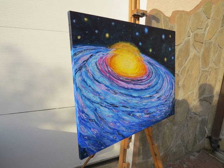 Original Abstract Painting by Dmytro Yeromenko