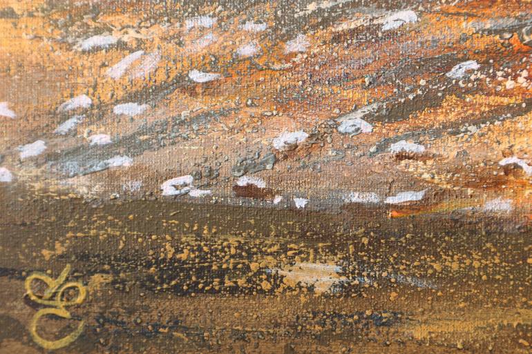 Original Abstract Landscape Painting by Dmytro Yeromenko