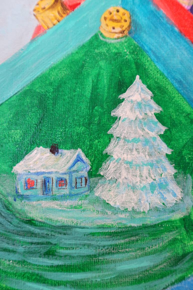 Original Abstract Still Life Painting by Dmytro Yeromenko