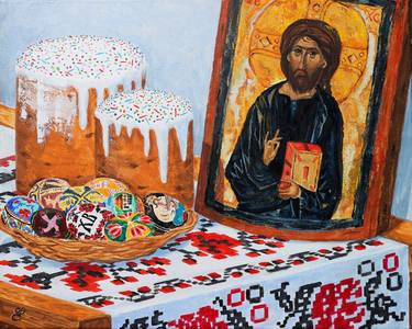 Print of Religion Paintings by Dmytro Yeromenko