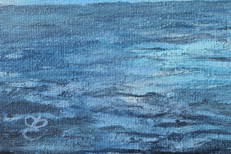 Original Abstract Seascape Painting by Dmytro Yeromenko