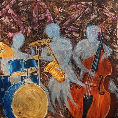 Print of Music Paintings by Dmytro Yeromenko