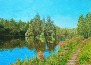 Original Impressionism Landscape Paintings by Dmytro Yeromenko