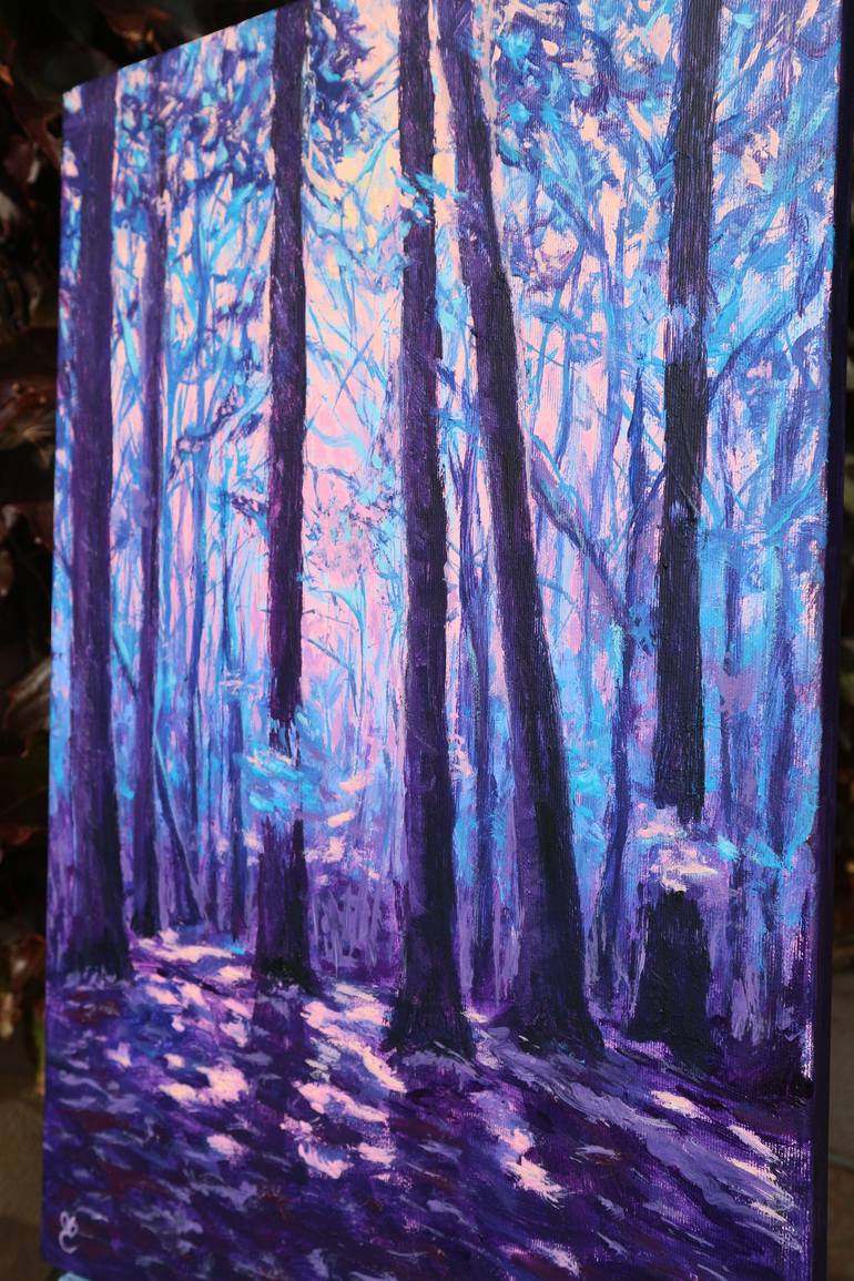 Original Abstract Landscape Painting by Dmytro Yeromenko