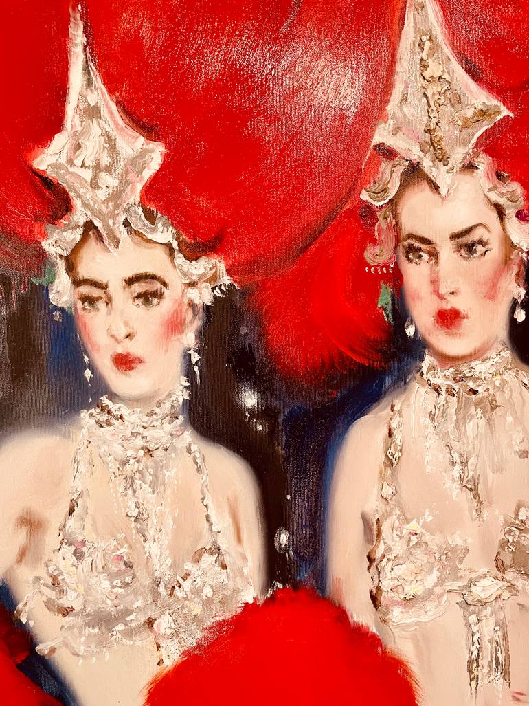 Original Art Deco Body Painting by Maksym Malylo