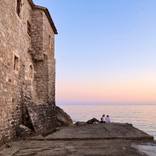 Historical castle and people in Montenegro by Eren Cevik