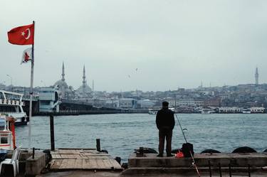 Fisherman and Istanbul - Limited Edition of 10 thumb