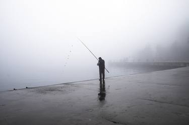 Fisherman in Foggy day - Limited Edition of 7 thumb