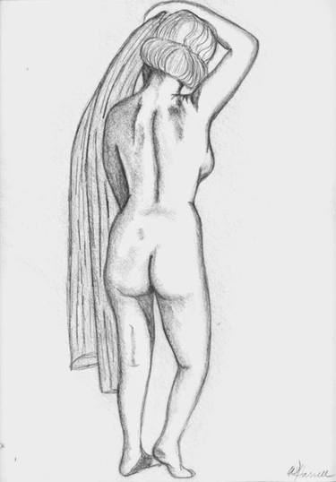 Original Nude Drawings by Winston Harrell Jr