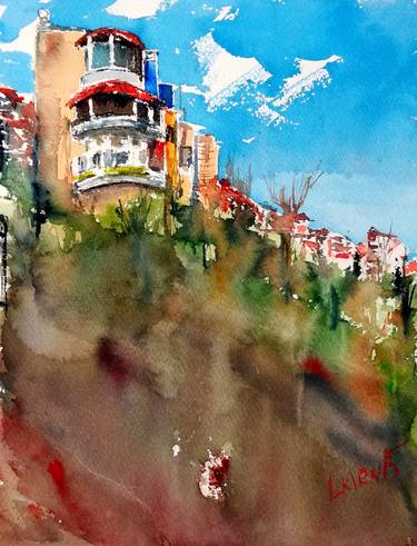 Original Impressionism Cities Paintings by Leonid Kirnus