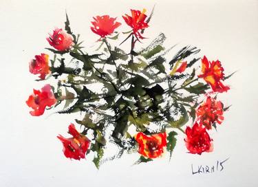 Original Floral Paintings by Leonid Kirnus