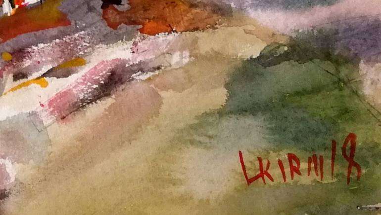 Original Impressionism Landscape Painting by Leonid Kirnus