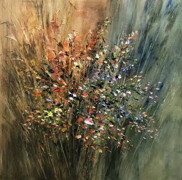 Original Impressionism Floral Paintings by JIM PLESH