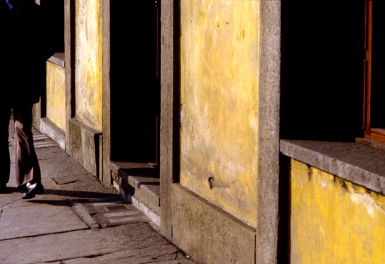Original Architecture Photography by Mauro Marletto | Color Field Painting Art on Paper | Passi che sussurrano storie - Limited Edition 1 of 9
