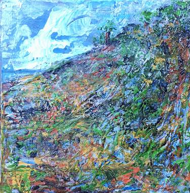 Original Abstract Expressionism Landscape Paintings by Muriel Soriano