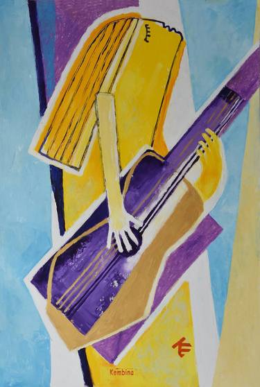 Print of Music Paintings by Elena Kambina